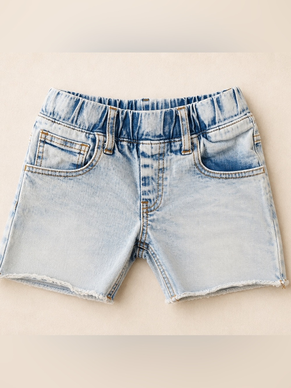 Beau Hudson Jeans Light Blue Kids Denim Shorts / Pull On Shorts / Stretch Denim
